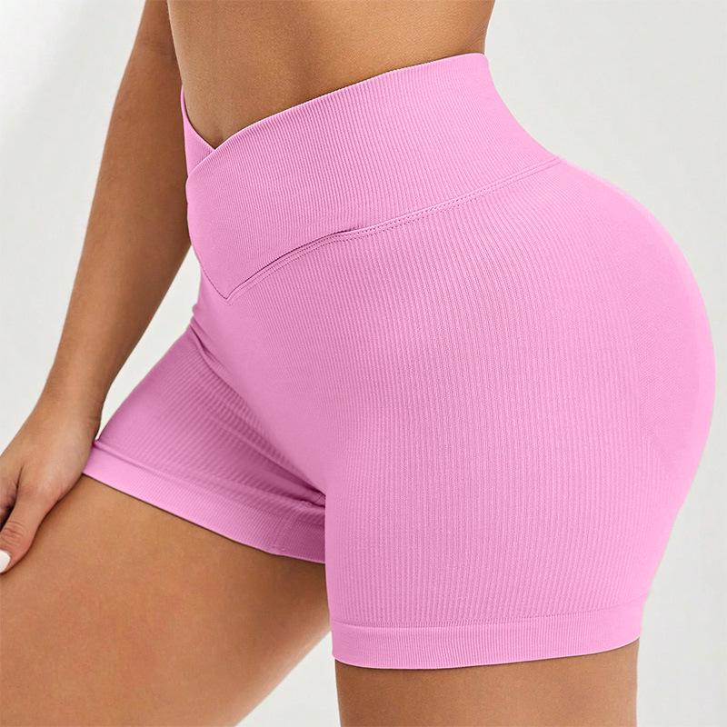 Women s Cross Waist Elastic Yoga Shorts with Peach Hip Design - Three-Quarter Length, Perfect for Running and Fitness Small розовый
Women s Cross Waist Elastic Yoga Shorts with Peach Hip Design - Three-Quarter Length, Perfect for Running and Fitness Small розовый