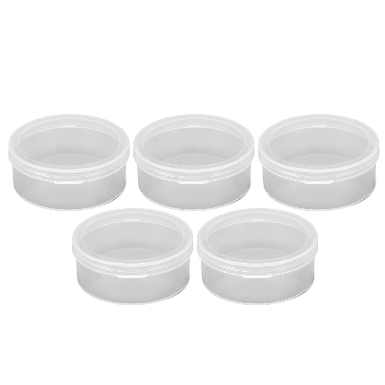 5PCS Sponge Transparent Storage Box Multipurpose Portable Round Clear Small Plastic Containers for Small Items Crafts
5PCS Sponge Transparent Storage Box Multipurpose Portable Round Clear Small Plastic Containers for Small Items Crafts