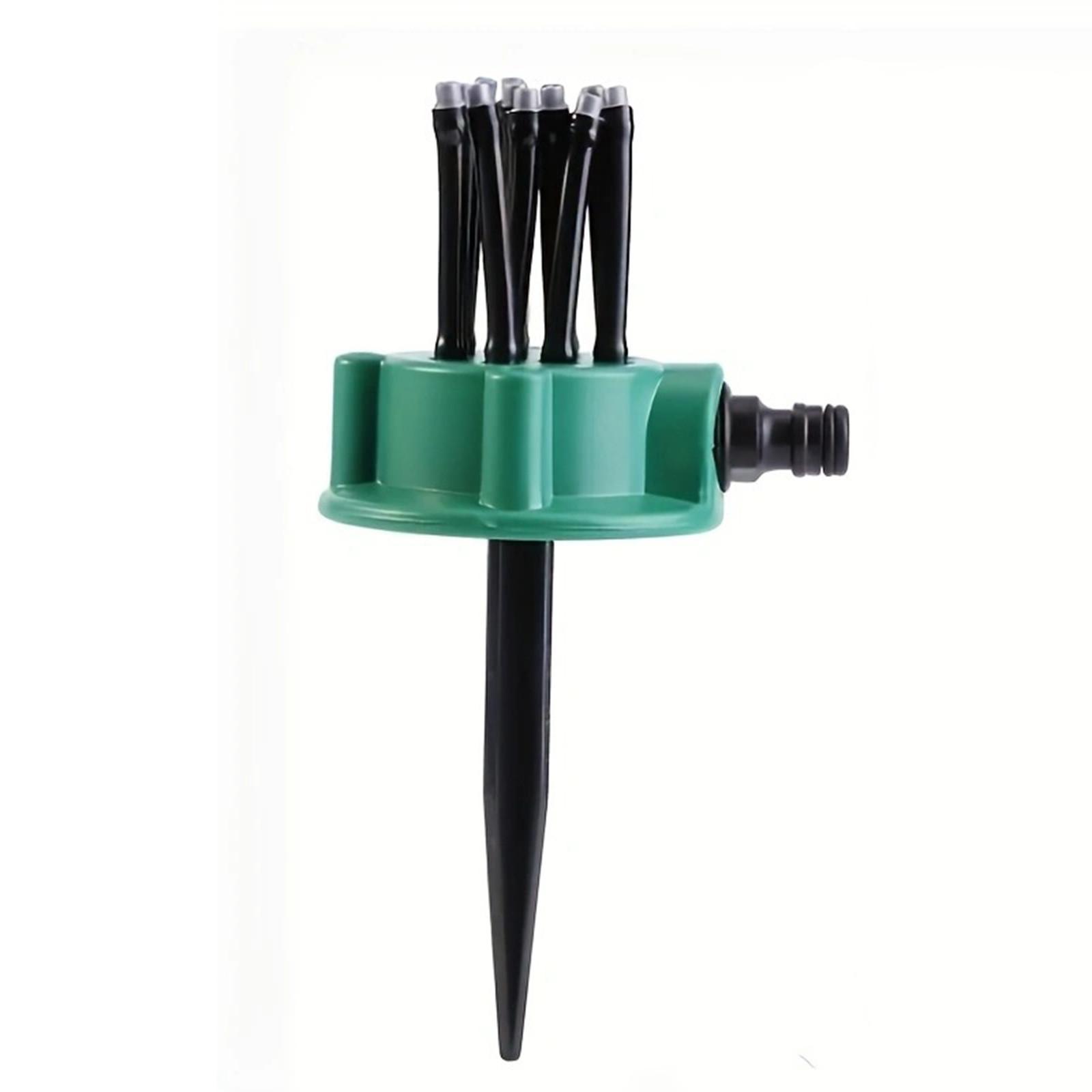 Садовый разбрызгиватель 360 градусов автоматический многоголовочный поливочный разбрызгиватель садовый инструмент для полива насадка для полива цветов One Size
Садовый разбрызгиватель 360 градусов автоматический многоголовочный поливочный разбрызгиватель садовый инструмент для полива насадка для полива цветов One Size