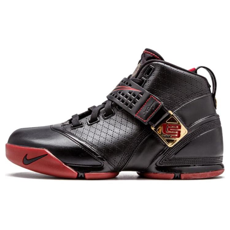 Nike LeBron 5 Black Crimson Metallic Gold 317253-001 42
Nike LeBron 5 Black Crimson Metallic Gold 317253-001 42