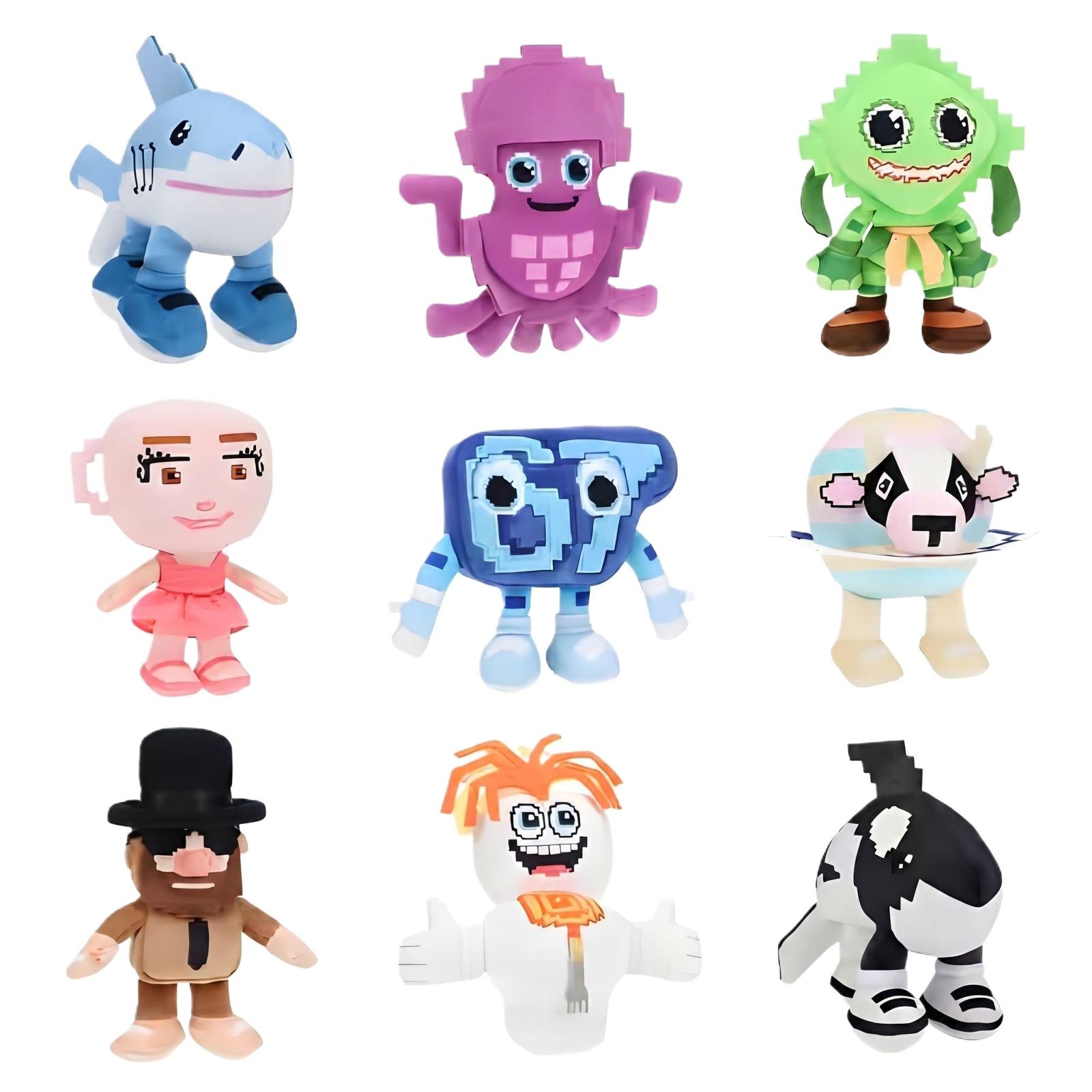 9 Piece Plush Toy Set Soft Stuffed Doll Collection Cartoon Character Figures for Kids and Collectors Gift Playroom Decor One Size
9 Piece Plush Toy Set Soft Stuffed Doll Collection Cartoon Character Figures for Kids and Collectors Gift Playroom Decor One Size