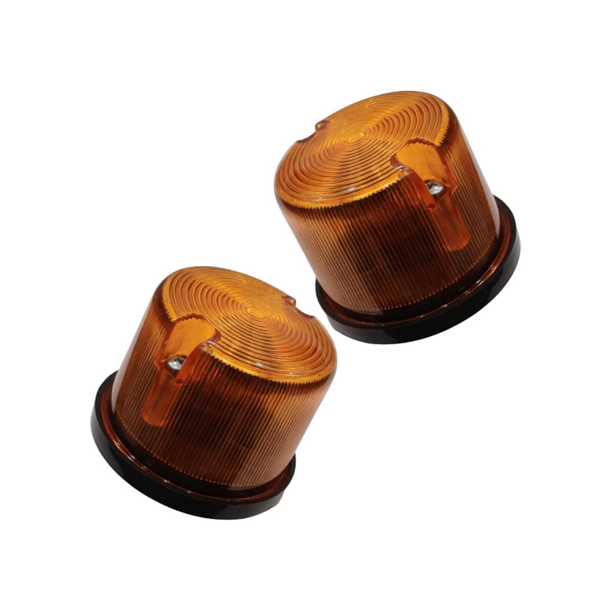 Side Indicator Lights Round Amber Indicator Turn Light Lamp Signal Light Assemblies Universal Fit
Side Indicator Lights Round Amber Indicator Turn Light Lamp Signal Light Assemblies Universal Fit