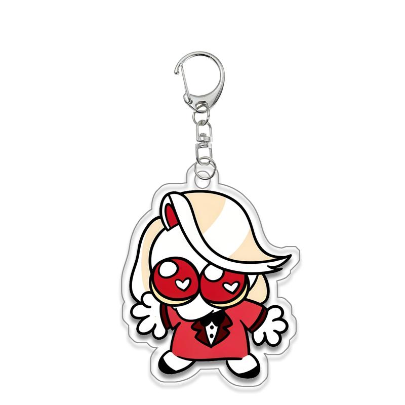 for Hazbin Hotel Angel Dust Charlie Morningstar Niffty Husk Alastor Vaggie Charlie Morningstar Acrylic Keychain Bag Pendant Gift
for Hazbin Hotel Angel Dust Charlie Morningstar Niffty Husk Alastor Vaggie Charlie Morningstar Acrylic Keychain Bag Pendant Gift