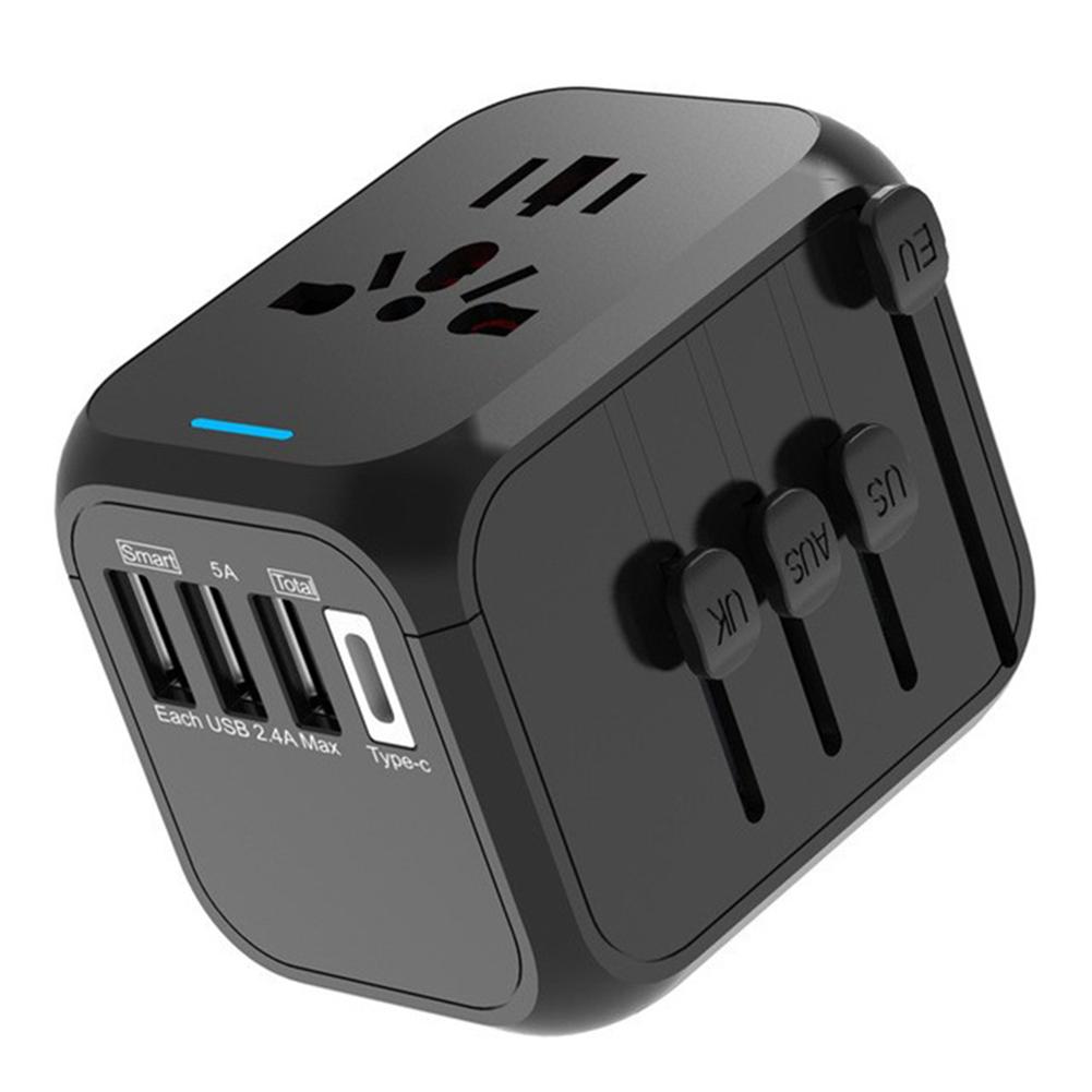 Универсальное зарядное устройство USB типа C 3, адаптер для путешествий по миру, вилка США/Великобритании/ЕС/Австралии
Универсальное зарядное устройство USB типа C 3, адаптер для путешествий по миру, вилка США/Великобритании/ЕС/Австралии