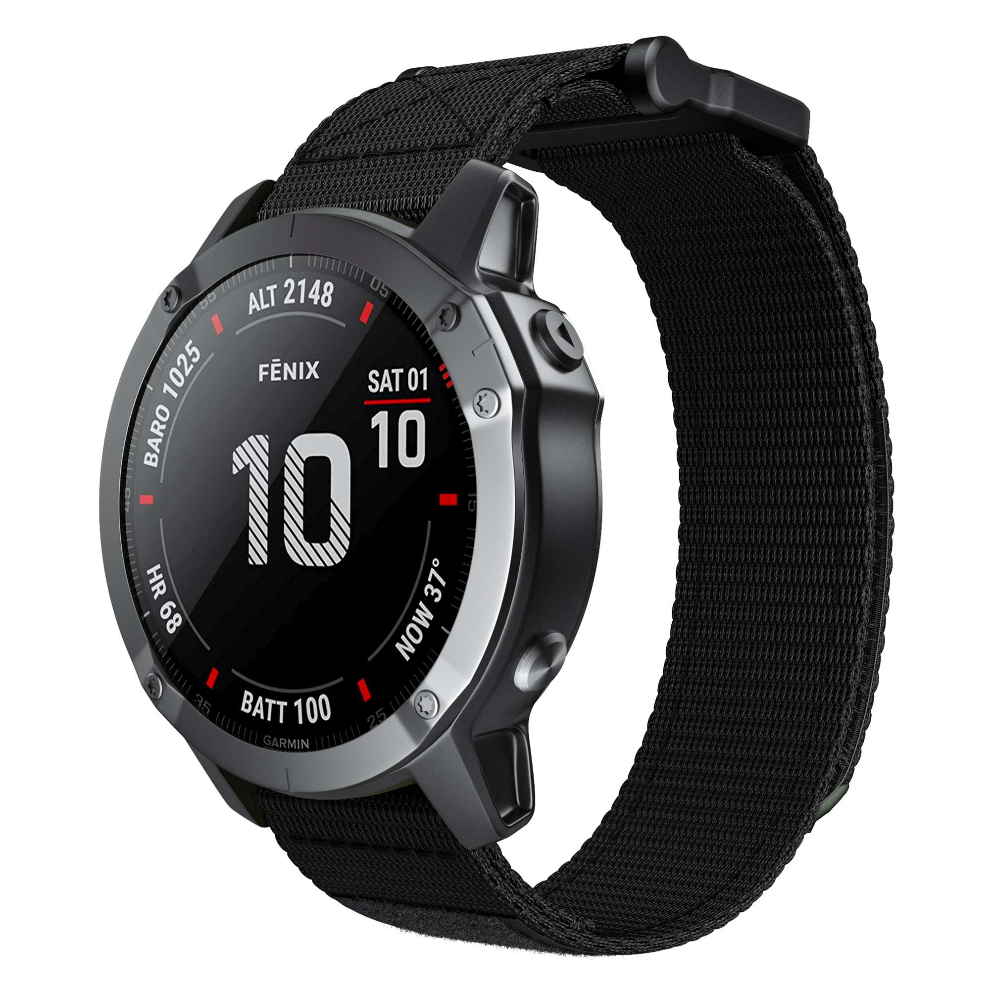 For Garmin Fenix 7X/6X Pro/Tactix 7 26mm Nylon Loop Sport Watch Band Adjustable Wrist Strap Replacement Black
For Garmin Fenix 7X/6X Pro/Tactix 7 26mm Nylon Loop Sport Watch Band Adjustable Wrist Strap Replacement Black