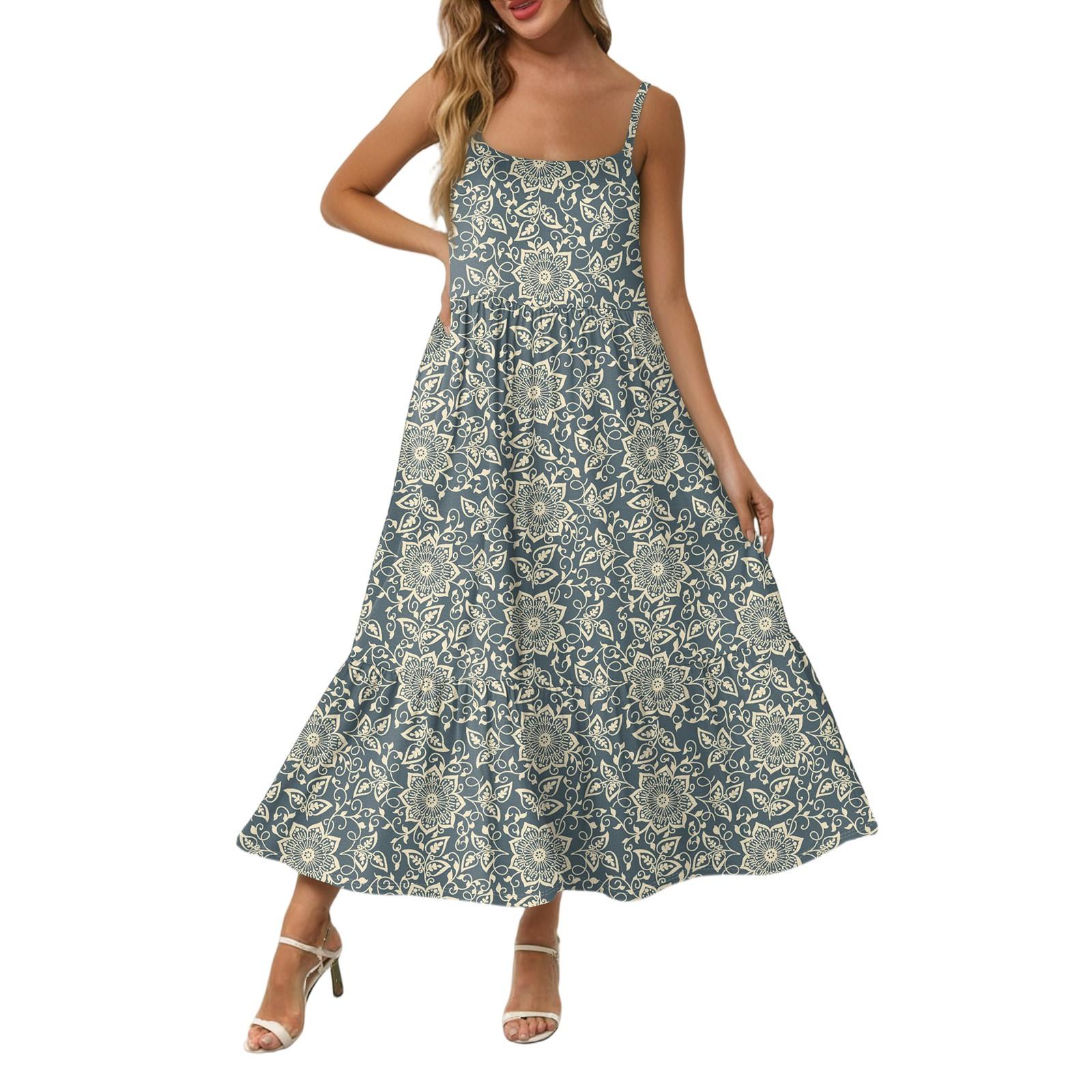 Женское длинное пляжное повседневное элегантное платье макси на тонких бретельках с вышивкой, сдержанное струящееся платье в стиле бохо L
Женское длинное пляжное повседневное элегантное платье макси на тонких бретельках с вышивкой, сдержанное струящееся платье в стиле бохо L