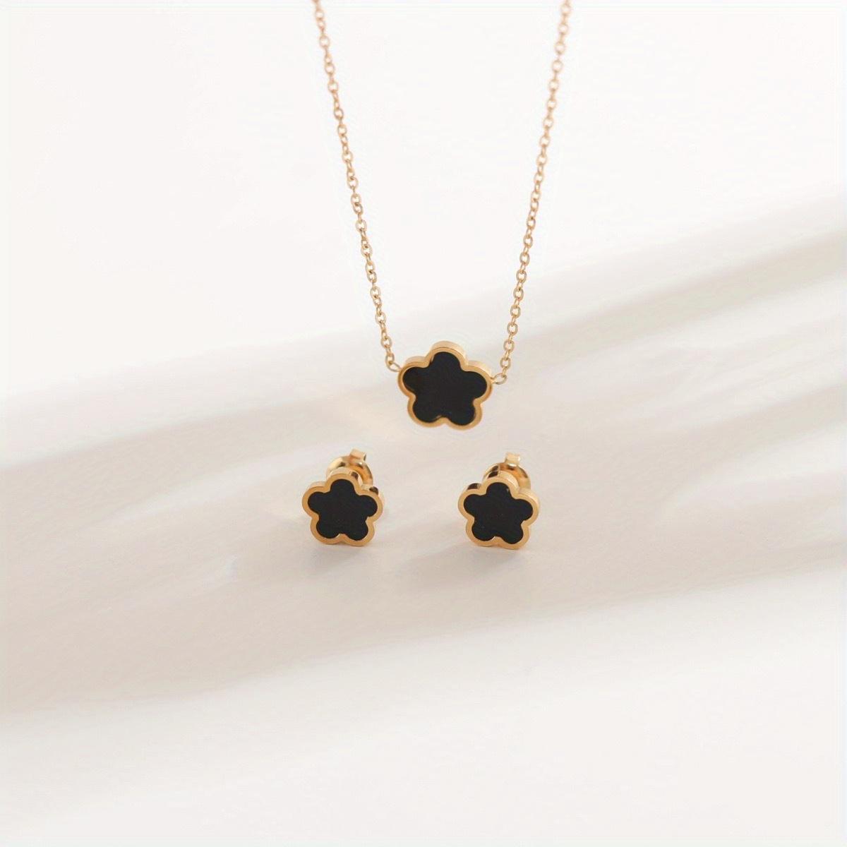 Набор из 1 предмета: простое легкое роскошное ожерелье и серьги с лепестками лапчатки-пятилистника на удачу, подходит для всех случаев, женский подарок
Набор из 1 предмета: простое легкое роскошное ожерелье и серьги с лепестками лапчатки-пятилистника на удачу, подходит для всех случаев, женский подарок