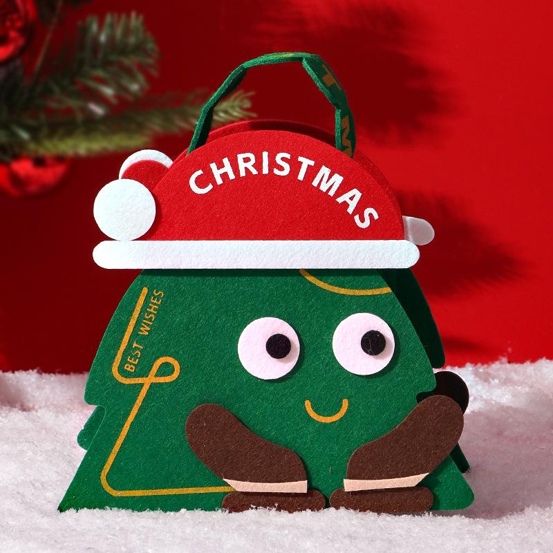 2025 Christmas Gift Bag Creative Felt Cloth Children Candy Gift Bag Christmas Eve Handheld Portable Apple Bag
2025 Christmas Gift Bag Creative Felt Cloth Children Candy Gift Bag Christmas Eve Handheld Portable Apple Bag