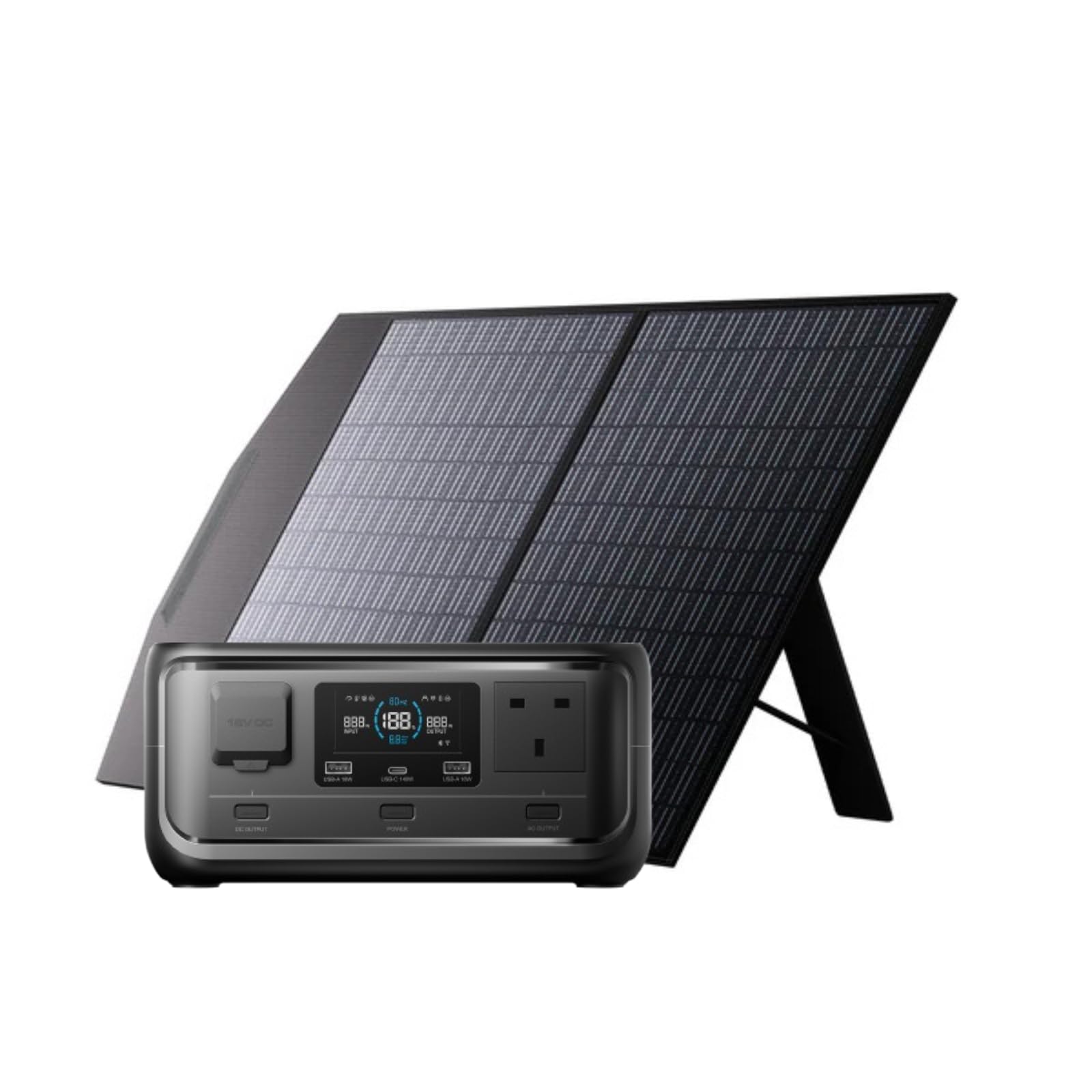 ALLPOWERS VOLIX P300 AP100 Портативна зарядна станція з сонячною панеллю Висока ємність Довгий термін служби Залізо 300 Вт Номінальна 600 Вт Пікова Компактна Портативна 100 Вт Складна чорний
ALLPOWERS VOLIX P300 AP100 Портативна зарядна станція з сонячною панеллю Висока ємність Довгий термін служби Залізо 300 Вт Номінальна 600 Вт Пікова Компактна Портативна 100 Вт Складна чорний