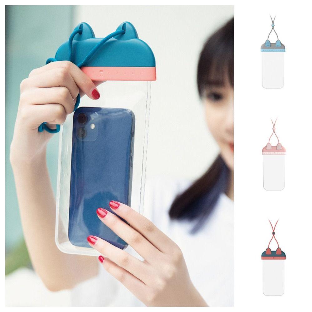 Seal Type Mobile Phone Waterproof Bag TPU Screen Rainproof Bag Waterproof Phone Pouch Swimming
Seal Type Mobile Phone Waterproof Bag TPU Screen Rainproof Bag Waterproof Phone Pouch Swimming