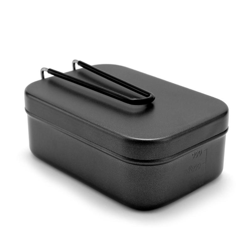 Aluminium Lunchbox Outdoor Insulated Lunch Box with Foldable Handles Cooking Food Bento Box for Camping and Hiking 1
Aluminium Lunchbox Outdoor Insulated Lunch Box with Foldable Handles Cooking Food Bento Box for Camping and Hiking 1