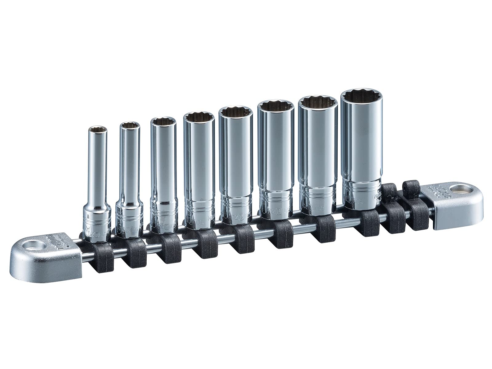 Kyoto Machinery Tools Nepros Deep Socket Set 6 Piece Dodecagonal NTB2L08WA (KTC) 6.3SQ
Kyoto Machinery Tools Nepros Deep Socket Set 6 Piece Dodecagonal NTB2L08WA (KTC) 6.3SQ