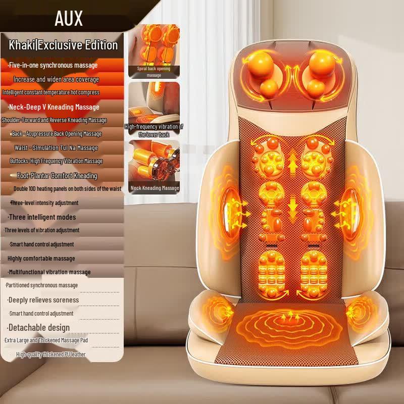 AUX Full Body Massage Mat with Heat CN plug (adapter included)
AUX Full Body Massage Mat with Heat CN plug (adapter included)