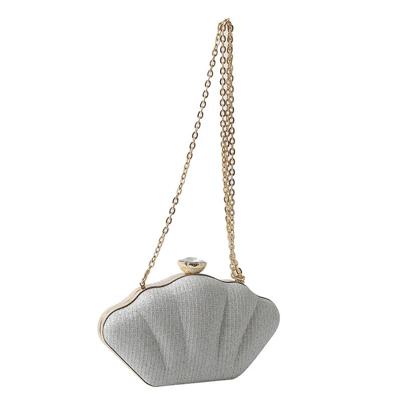 Fashion Shell Shape Lipstick Bag For Women Luxury Designer Evening Bag High Quality Shoulder Bags Cute Purses Crossbody Bag 2023
Fashion Shell Shape Lipstick Bag For Women Luxury Designer Evening Bag High Quality Shoulder Bags Cute Purses Crossbody Bag 2023