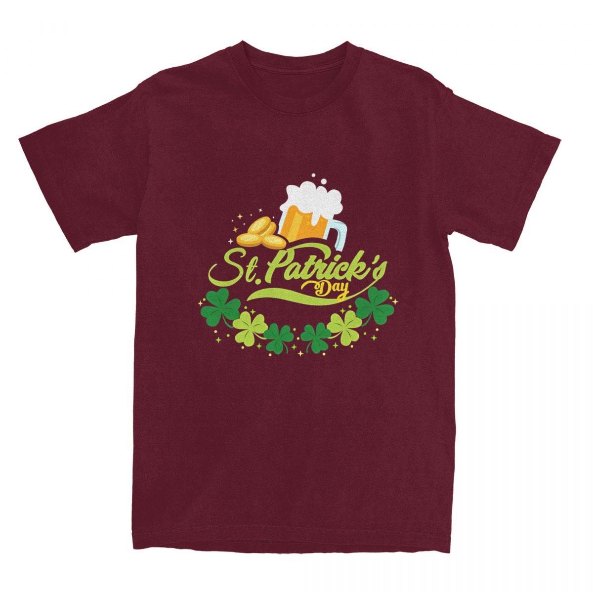 St Patricks Day T Shirt Summer Beer Classic T Shirts Cotton Harajuku Tshirt For Men Short-Sleeved Casual Tees 4XL
St Patricks Day T Shirt Summer Beer Classic T Shirts Cotton Harajuku Tshirt For Men Short-Sleeved Casual Tees 4XL