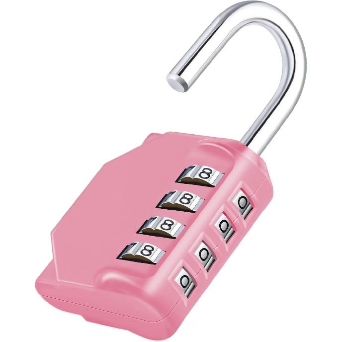 1Pc/2Pcs ZHEGE 4-Digit Combination Lock, Padlock With Combination Code For Gym, Locker, Weatherproof For Door, Garden Fences, Garages 1Pc
1Pc/2Pcs ZHEGE 4-Digit Combination Lock, Padlock With Combination Code For Gym, Locker, Weatherproof For Door, Garden Fences, Garages 1Pc