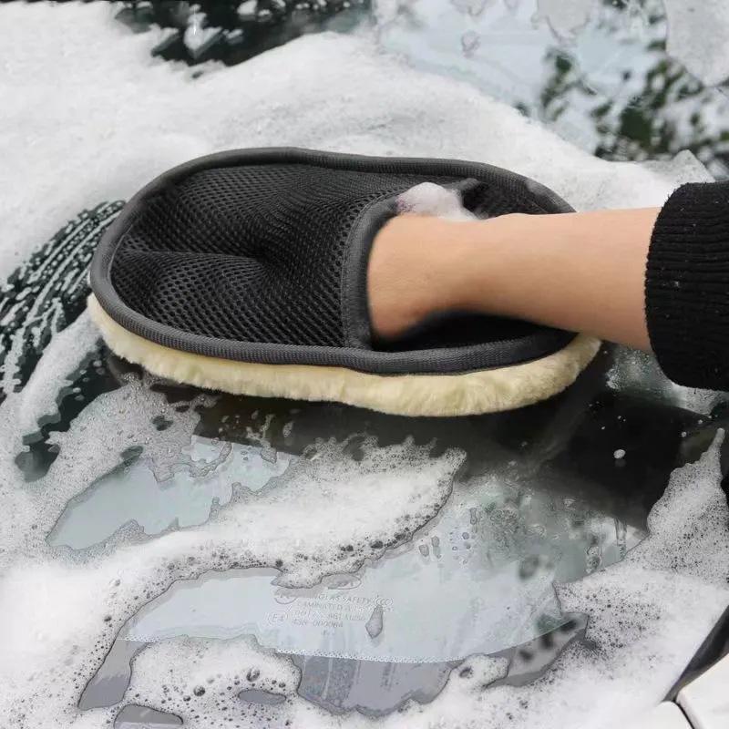 Plush Wool Car Wash Mittens: Super Decontamination Coral Fleece Cloth
Plush Wool Car Wash Mittens: Super Decontamination Coral Fleece Cloth