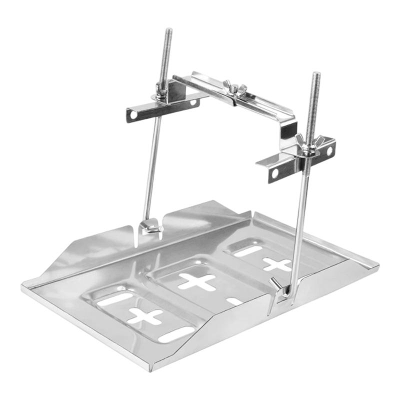 Stainless Steel Battery Holder Bracket Secure Mounting System Fit For Cars RVs Marine Use Anti Corrosion Design Stainless
Stainless Steel Battery Holder Bracket Secure Mounting System Fit For Cars RVs Marine Use Anti Corrosion Design Stainless