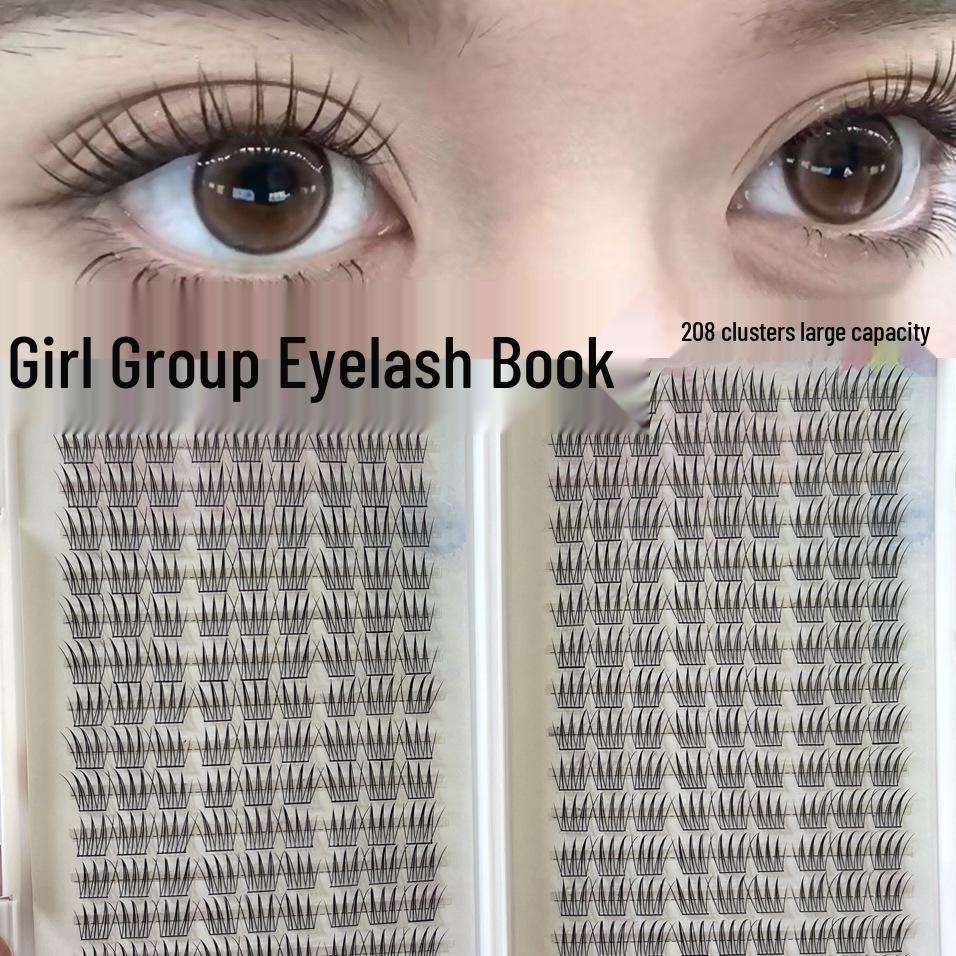 Korean Idol Eyelash Book: Natural Beginner-Friendly, High-Capacity, Short Comic Style Eyelashes with Segmented Clusters.
Korean Idol Eyelash Book: Natural Beginner-Friendly, High-Capacity, Short Comic Style Eyelashes with Segmented Clusters.