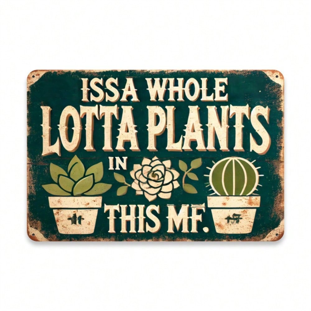 Metal Wall Art Tin Sign Vintage Botanical Garden Decor Rustic Home Cafe Bar 20x30 різнокольоровий
Metal Wall Art Tin Sign Vintage Botanical Garden Decor Rustic Home Cafe Bar 20x30 різнокольоровий