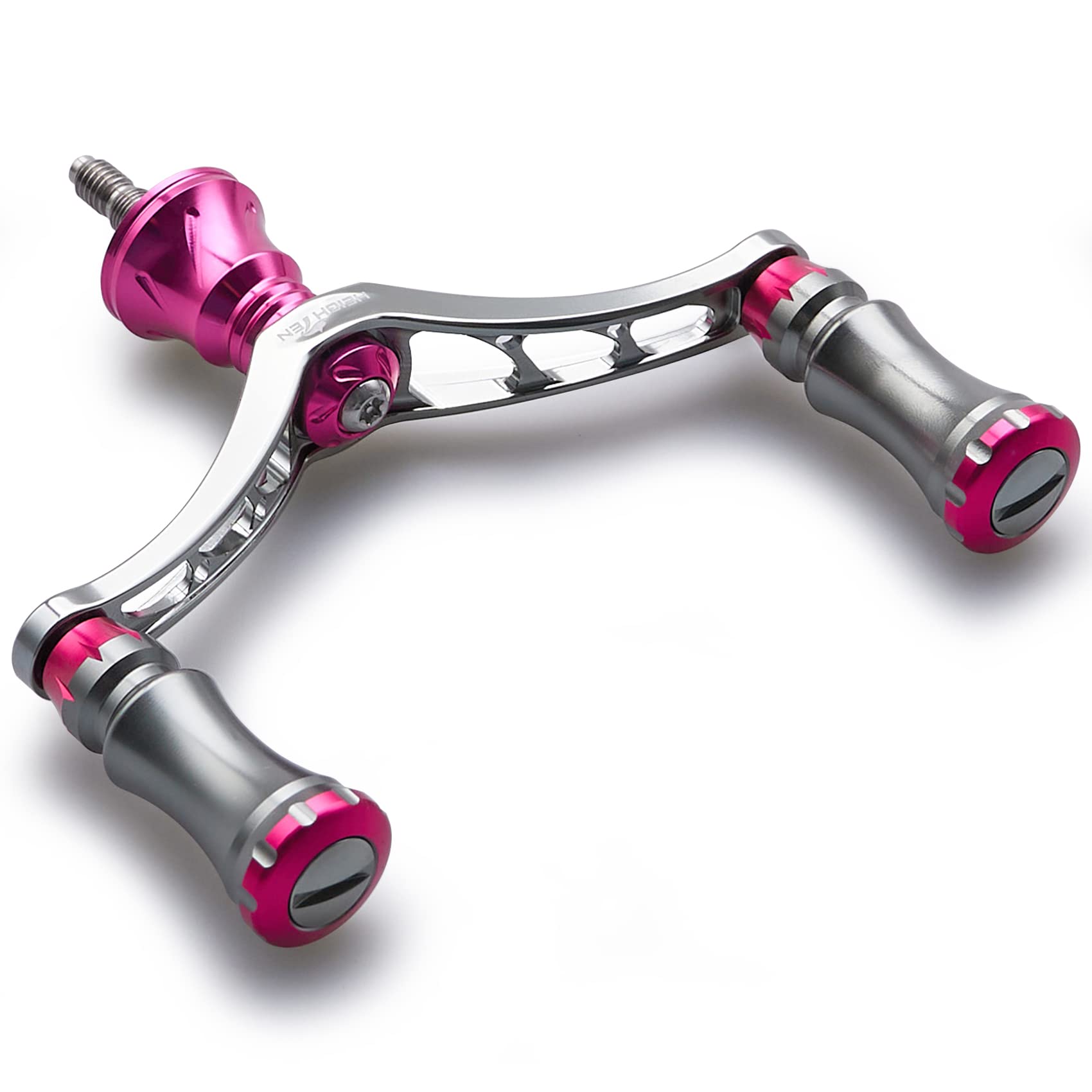 HEIGHTEN 80mm Reel Handle with 15mm Knob for Shimano Daiwa General Spinning Reel Chess Series (Gunmetal & Pink) (669)
HEIGHTEN 80mm Reel Handle with 15mm Knob for Shimano Daiwa General Spinning Reel Chess Series (Gunmetal & Pink) (669)