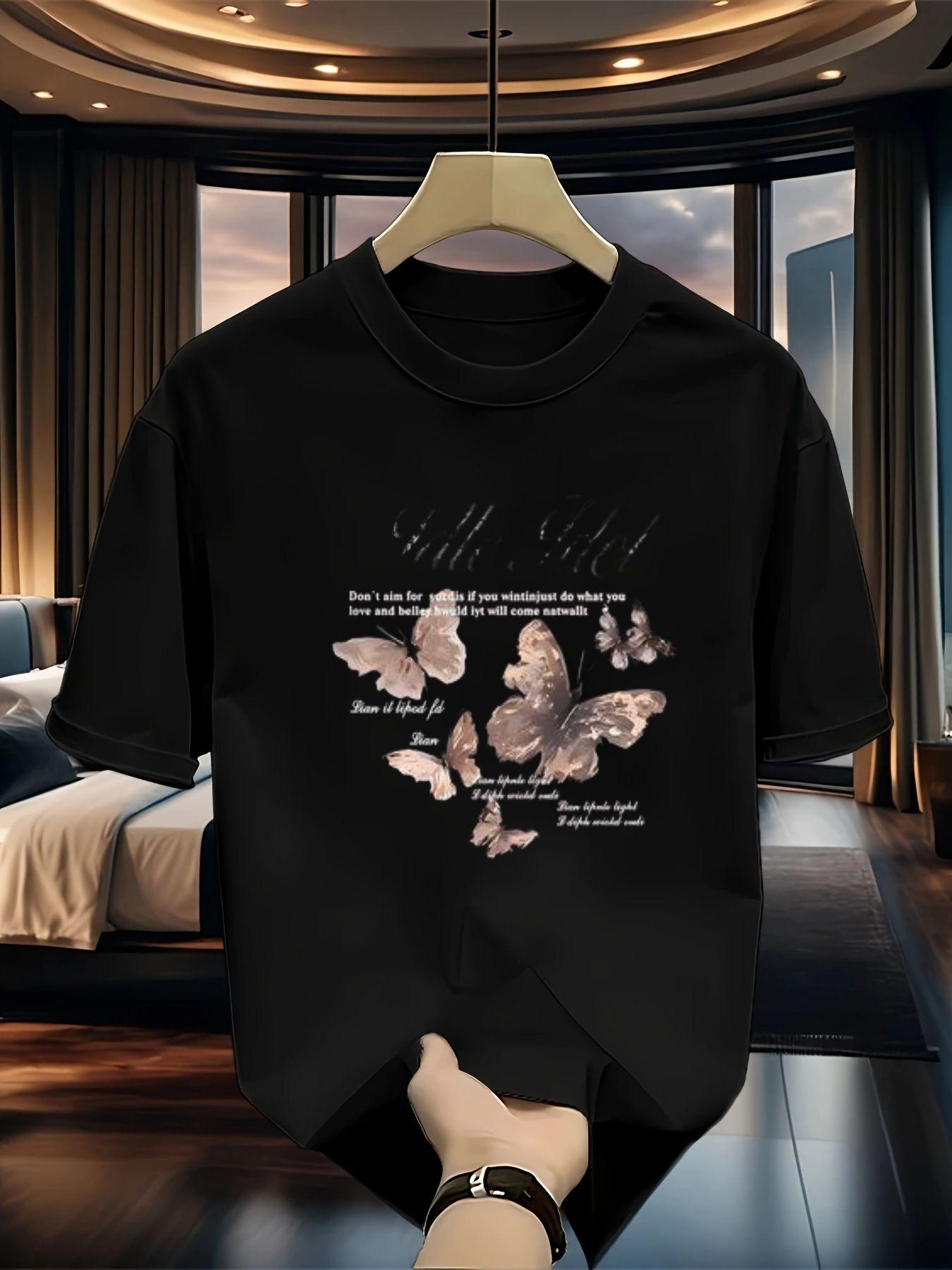 Self Love Butterfly Graphic T-Shirt - Stylish Black Cotton Tee with Inspirational Quote, Perfect for Casual Attire, Gift for Friends and Family on Sp 5XL різнокольоровий
Self Love Butterfly Graphic T-Shirt - Stylish Black Cotton Tee with Inspirational Quote, Perfect for Casual Attire, Gift for Friends and Family on Sp 5XL різнокольоровий