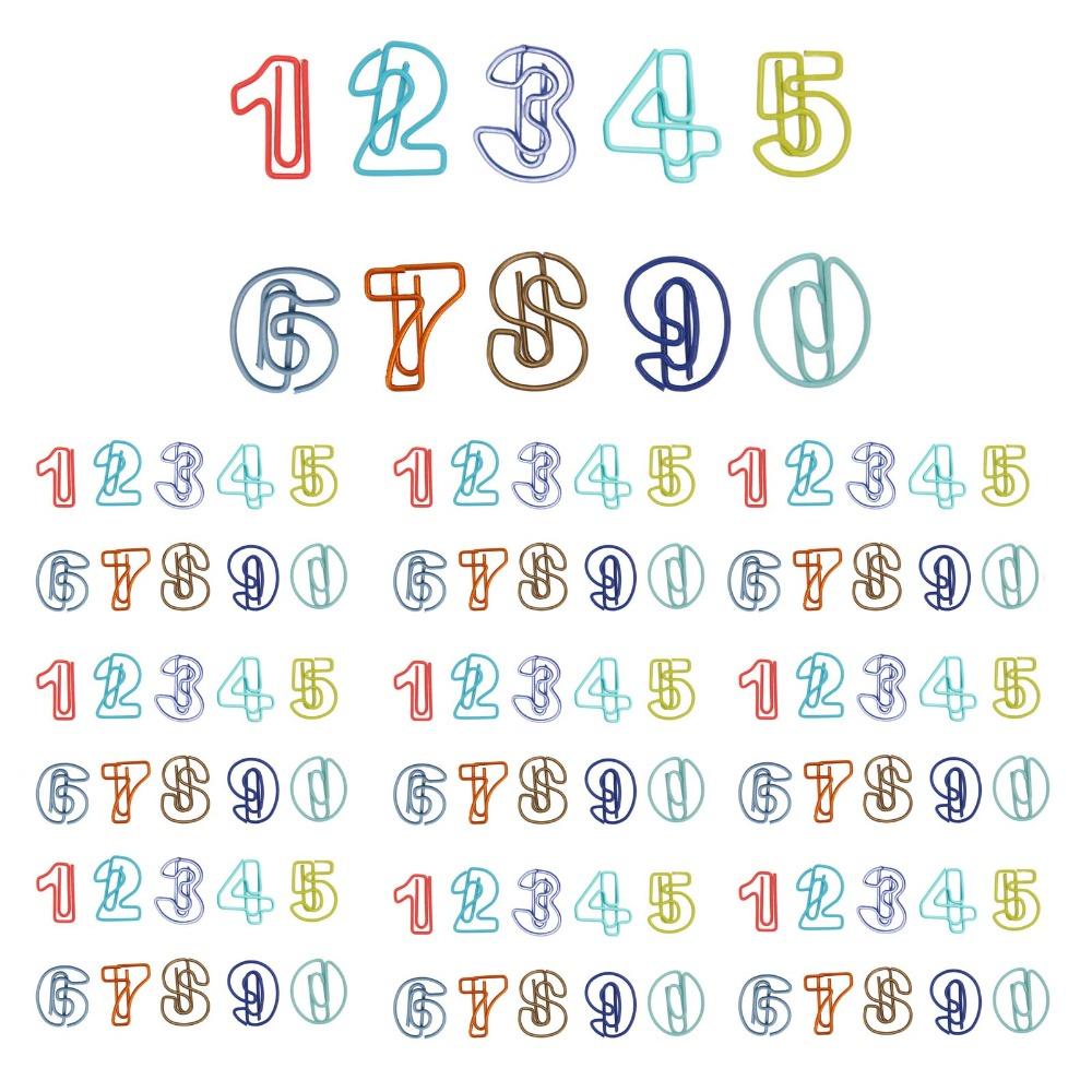 100Pcs Numbers Style Cute Paper Clips Anti Slip with Storage Box Small Paper Clips Plastic-coated Metal Mini Size
100Pcs Numbers Style Cute Paper Clips Anti Slip with Storage Box Small Paper Clips Plastic-coated Metal Mini Size