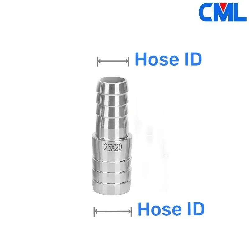 6 8 10 12 13 14 15 16 19 20 22 25mm Hose ID Barb Unequal Reducing 304 Stainless Steel Bulkhead Hosetail Pipe Fitting Connector 1PCS
6 8 10 12 13 14 15 16 19 20 22 25mm Hose ID Barb Unequal Reducing 304 Stainless Steel Bulkhead Hosetail Pipe Fitting Connector 1PCS