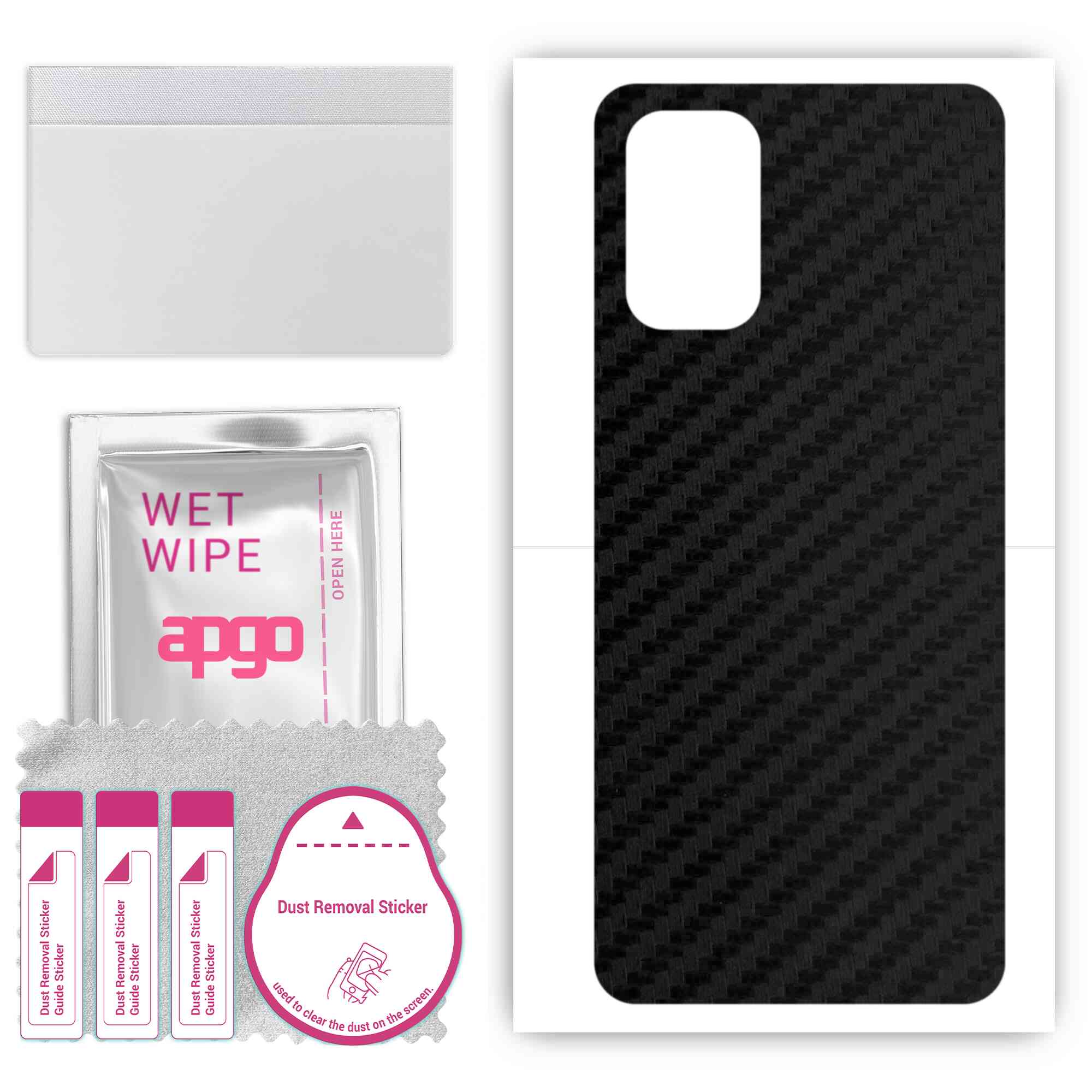 Apgo Protective Skin Sticker для задньої панелі, сумісної з OnePlus 9R, Wrap Film, Foil, Vinyl - Pattern Carbon Black
Apgo Protective Skin Sticker для задньої панелі, сумісної з OnePlus 9R, Wrap Film, Foil, Vinyl - Pattern Carbon Black