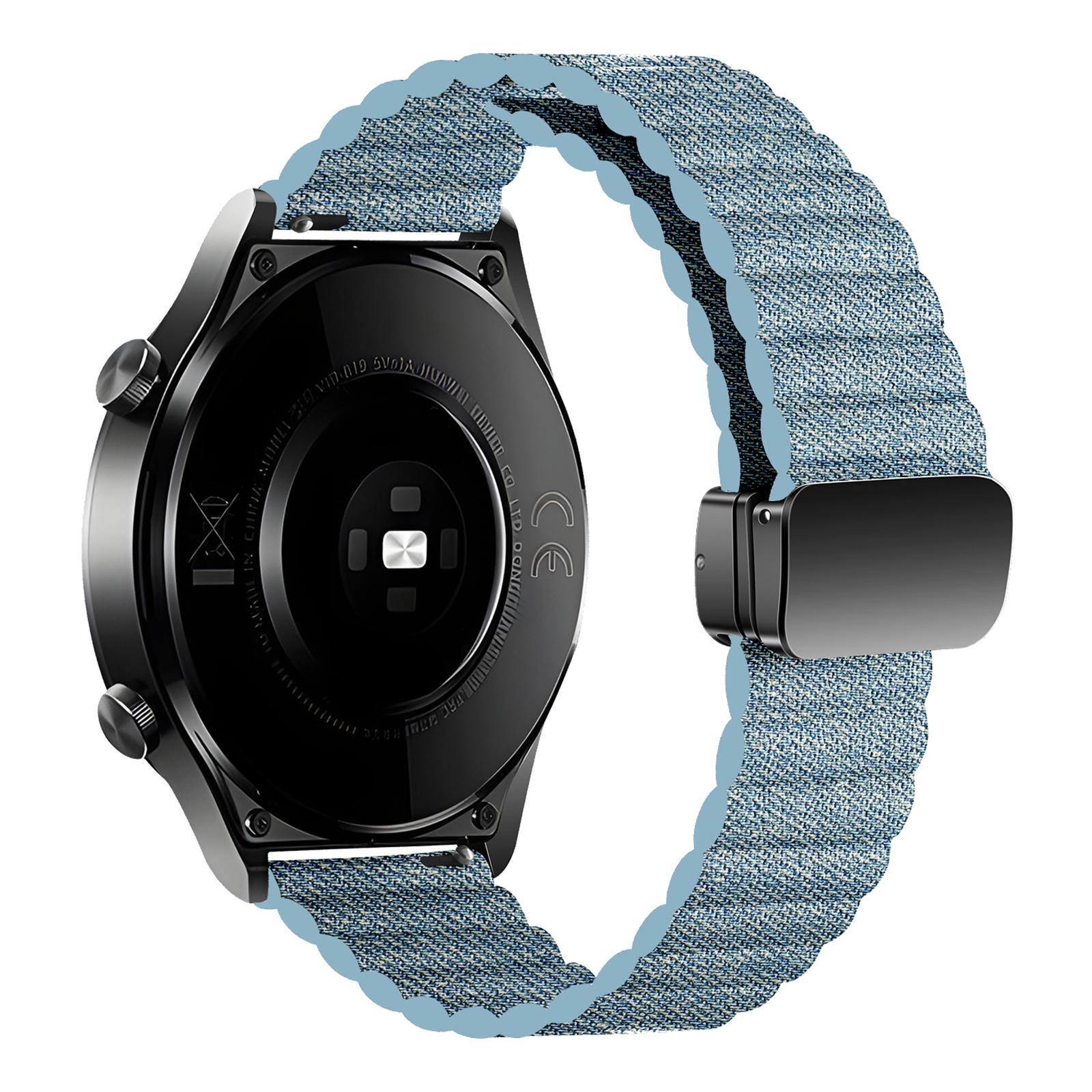 Для Samsung Galaxy Watch6/Garmin Venu Sq 2 Шкіряний ремінець для годинника 20 мм Магнітний ремінець Denim Blue
Для Samsung Galaxy Watch6/Garmin Venu Sq 2 Шкіряний ремінець для годинника 20 мм Магнітний ремінець Denim Blue