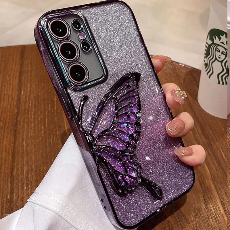 S24FE S25 Ultra Чехол Роскошный Чехол-глиттер с бабочкой и зыбучим песком Для Samsung Galaxy S23 Plus S24 Ultra A05S A15 A24 A55 A25 Крышка For Samsung S24 FE фиолетовый
S24FE S25 Ultra Чехол Роскошный Чехол-глиттер с бабочкой и зыбучим песком Для Samsung Galaxy S23 Plus S24 Ultra A05S A15 A24 A55 A25 Крышка For Samsung S24 FE фиолетовый
