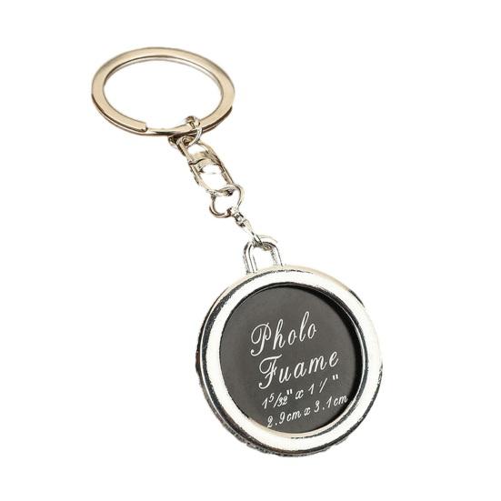 Keychain Pendant Zinc Alloy Texture Photo Frame Charm Lightweight Portable Key Holder Backpack Bag Accessory B
Keychain Pendant Zinc Alloy Texture Photo Frame Charm Lightweight Portable Key Holder Backpack Bag Accessory B