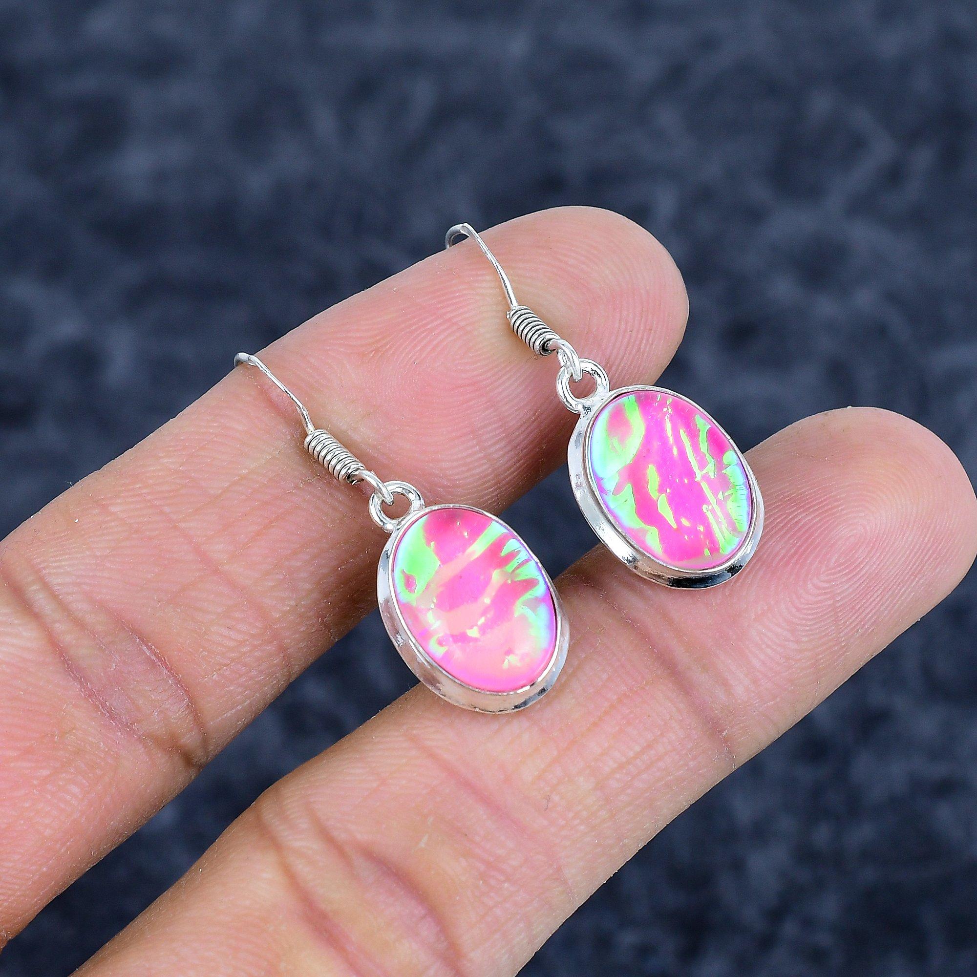 Рожевий Триплет Опал Самоцвіт 925 Срібло Ювелірна Сережка 1.38 M-3161
Рожевий Триплет Опал Самоцвіт 925 Срібло Ювелірна Сережка 1.38 M-3161