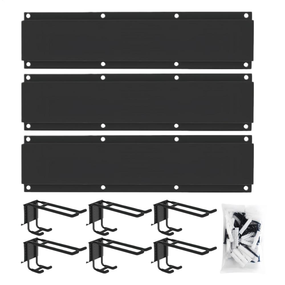 Garage Hooks 6-Piece Heavy Duty Multipurpose Holder Wall Garage Storage System Hooks for Shed Basement Workshop Garden Yard Lawn
Garage Hooks 6-Piece Heavy Duty Multipurpose Holder Wall Garage Storage System Hooks for Shed Basement Workshop Garden Yard Lawn