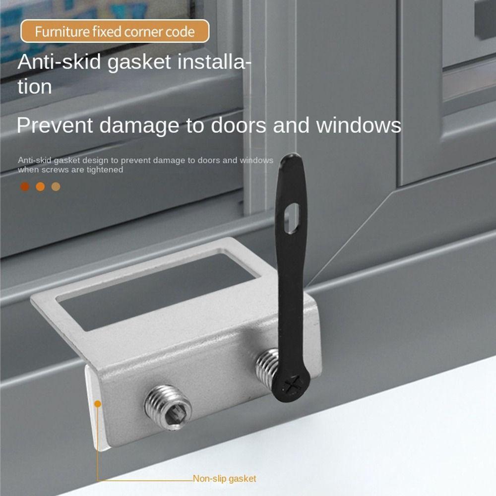 Adjustable Window Lock Stopper Sliding Security Fixed Limit Device New Sliding Door Clips Window срібний
Adjustable Window Lock Stopper Sliding Security Fixed Limit Device New Sliding Door Clips Window срібний