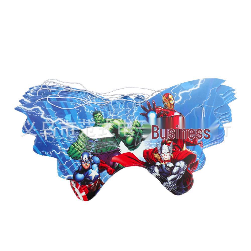 Avengers Kids Birthday Party Set: Banners, Cups, Plates, Masks, Tableware
Avengers Kids Birthday Party Set: Banners, Cups, Plates, Masks, Tableware