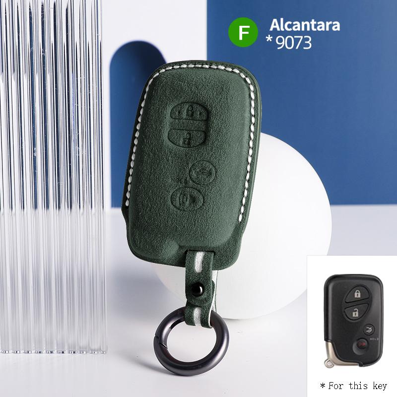Suede Car Key Case Cover Key Caver FOR For Lexus LX470 GS450h IS350 SC430 LS460 ES350 4 Button Keychain Accessories
Suede Car Key Case Cover Key Caver FOR For Lexus LX470 GS450h IS350 SC430 LS460 ES350 4 Button Keychain Accessories