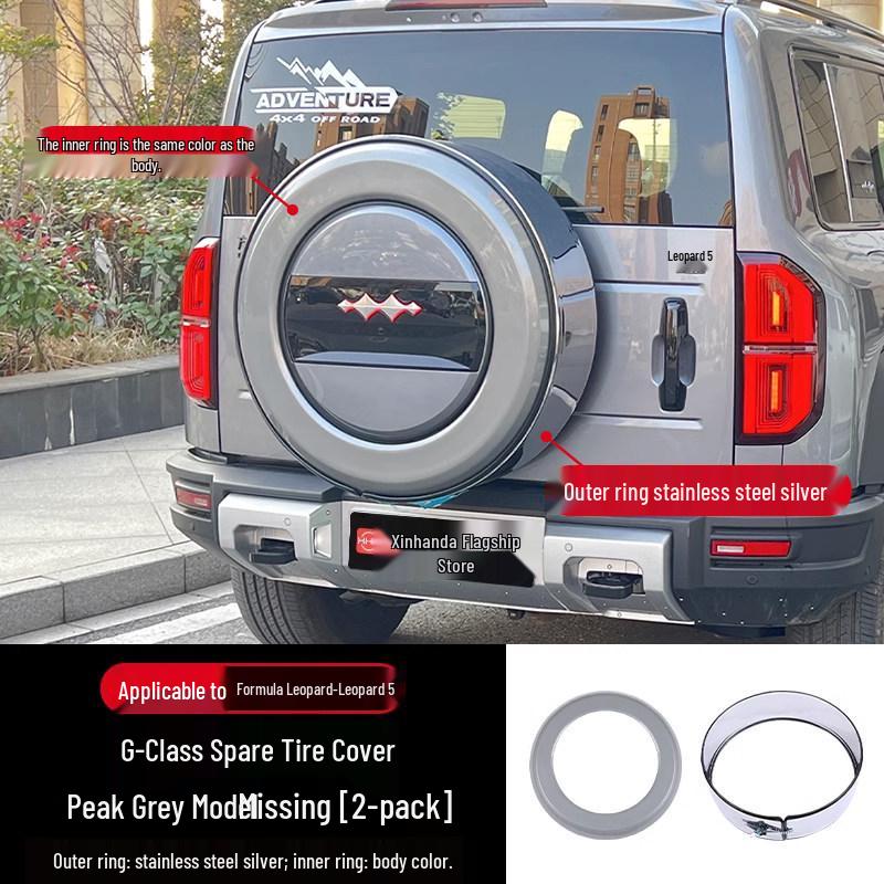 Equation Leopard 5 Full Coverage Spare Tire Cover - Rear Tailgate Protector Accessory Leopard 5
Equation Leopard 5 Full Coverage Spare Tire Cover - Rear Tailgate Protector Accessory Leopard 5