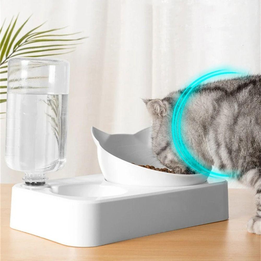 All-in-One Pet Cat Food Bowl Raised Stand Water Dispenser Universal Cat Dish Bowl Cats Dogs Pet
All-in-One Pet Cat Food Bowl Raised Stand Water Dispenser Universal Cat Dish Bowl Cats Dogs Pet