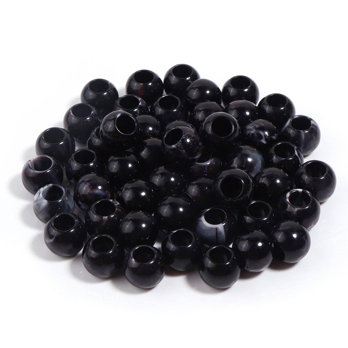 50pcs Dual Color Imitation Jade Acrylic Beads Large Hole Loose Spaced Round Beads For DIY Charms Bracelet Phone Chains Wholesale чёрный
50pcs Dual Color Imitation Jade Acrylic Beads Large Hole Loose Spaced Round Beads For DIY Charms Bracelet Phone Chains Wholesale чёрный