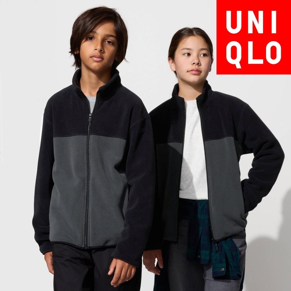 Uniqlo Детская флисовая куртка Color Block 09 BLACK/KIDS 100 
Uniqlo Детская флисовая куртка Color Block 09 BLACK/KIDS 100