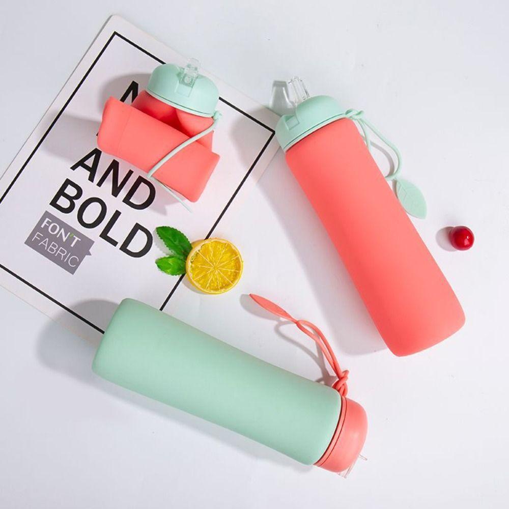 Reuseable Foldable Silicone Water Bottle Portable Collapsible Water Cups Folding Water Cup Hiking рожевий
Reuseable Foldable Silicone Water Bottle Portable Collapsible Water Cups Folding Water Cup Hiking рожевий