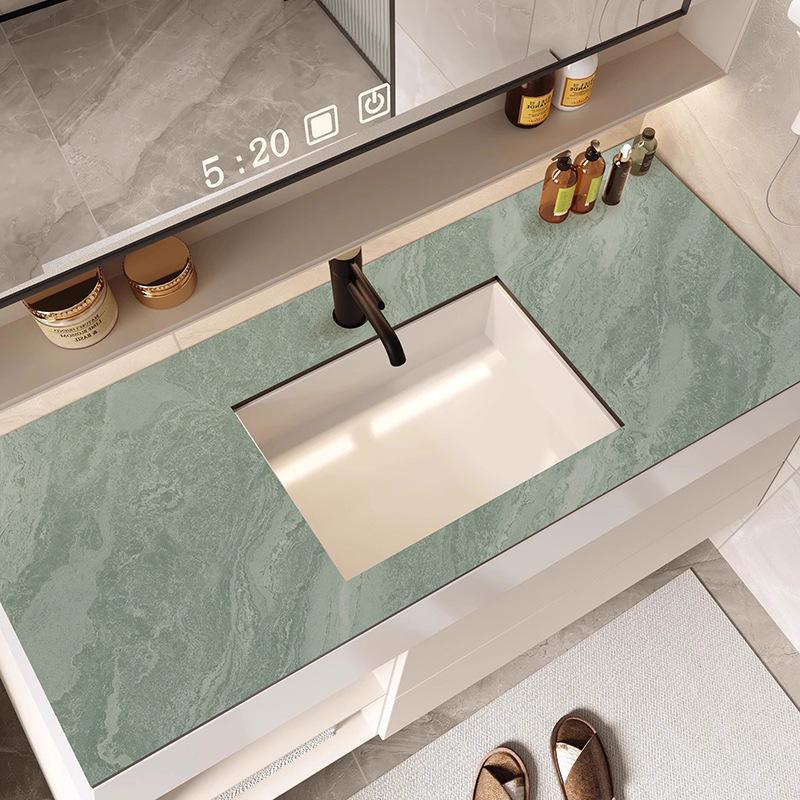 Sink Moisture-wicking Mat Can Be Cut Diatomium Mud Toilet Wash Worktop Mat Kitchen Faucet Sink Drain Spot Mat Durable 40*60CM
Sink Moisture-wicking Mat Can Be Cut Diatomium Mud Toilet Wash Worktop Mat Kitchen Faucet Sink Drain Spot Mat Durable 40*60CM