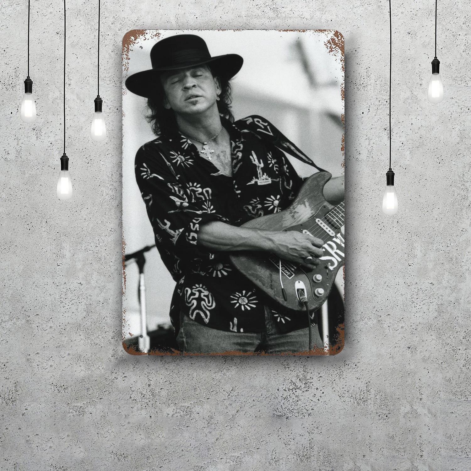 Stevie Ray Vaughan Band Tin Sign Home Decor Wall Decor Art Wall Mural Room Decoration Decor Retro Metal Sign Plate Bar Posters 20x30cm(7.8x11.8inch)
Stevie Ray Vaughan Band Tin Sign Home Decor Wall Decor Art Wall Mural Room Decoration Decor Retro Metal Sign Plate Bar Posters 20x30cm(7.8x11.8inch)