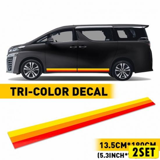 2pc Set Side Plaid Racing Door Fender Stripes Skirt Decal Sticker Sport Race Car
2pc Set Side Plaid Racing Door Fender Stripes Skirt Decal Sticker Sport Race Car