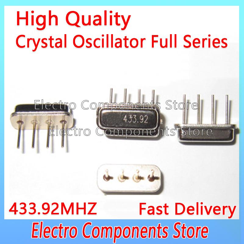10Pcs SAW Acoustic Surface Crystal F11 R433A 433M with 4P 75K 433.92MHZ SAW Filter +-75K 4Pin DIP Filtering Crystal Oscillator
10Pcs SAW Acoustic Surface Crystal F11 R433A 433M with 4P 75K 433.92MHZ SAW Filter +-75K 4Pin DIP Filtering Crystal Oscillator