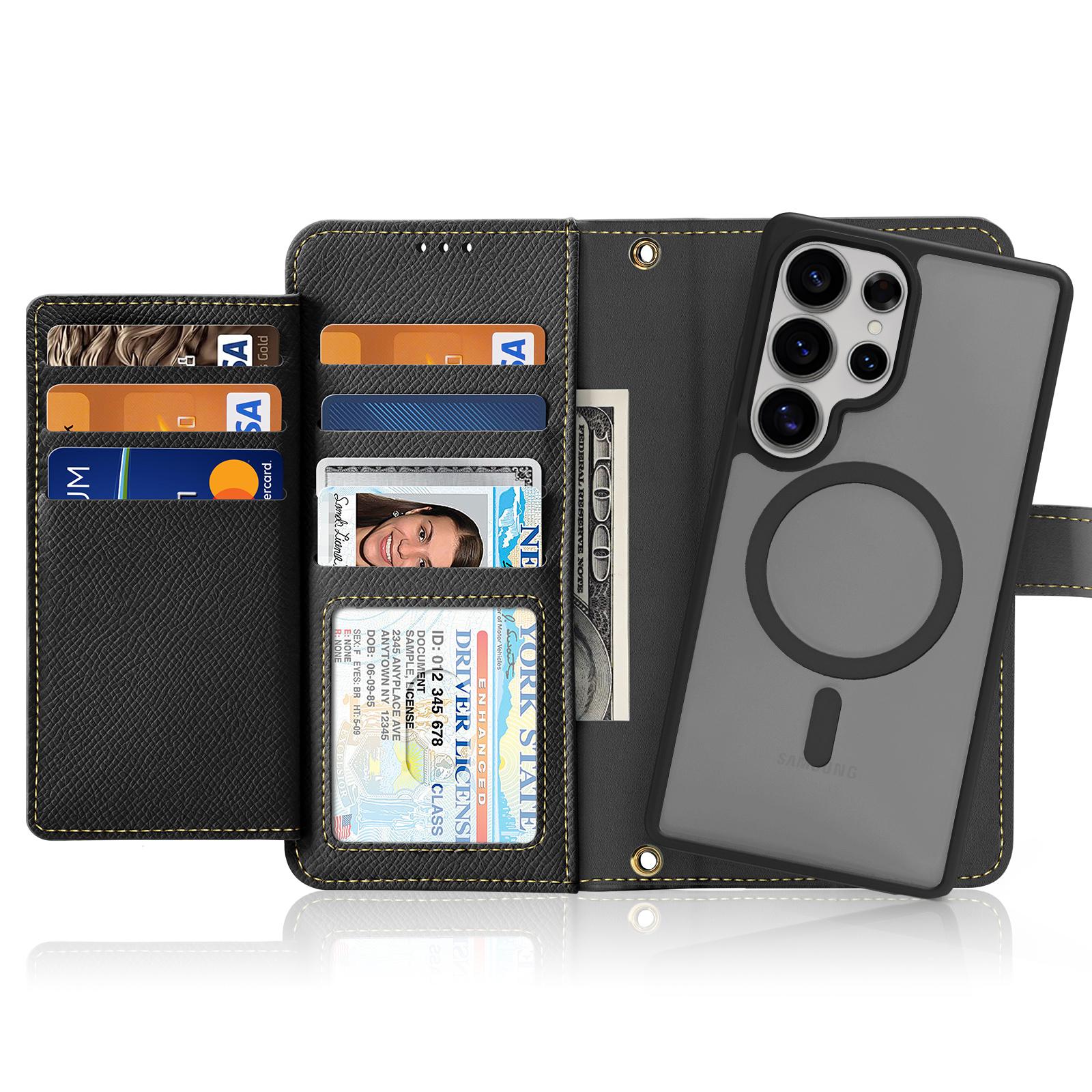 DUX DUCIS Lawa Series For Samsung Galaxy S25 Ultra Case Detachable Magnetic Cowhide Leather Cover Zipper Wallet Black
DUX DUCIS Lawa Series For Samsung Galaxy S25 Ultra Case Detachable Magnetic Cowhide Leather Cover Zipper Wallet Black