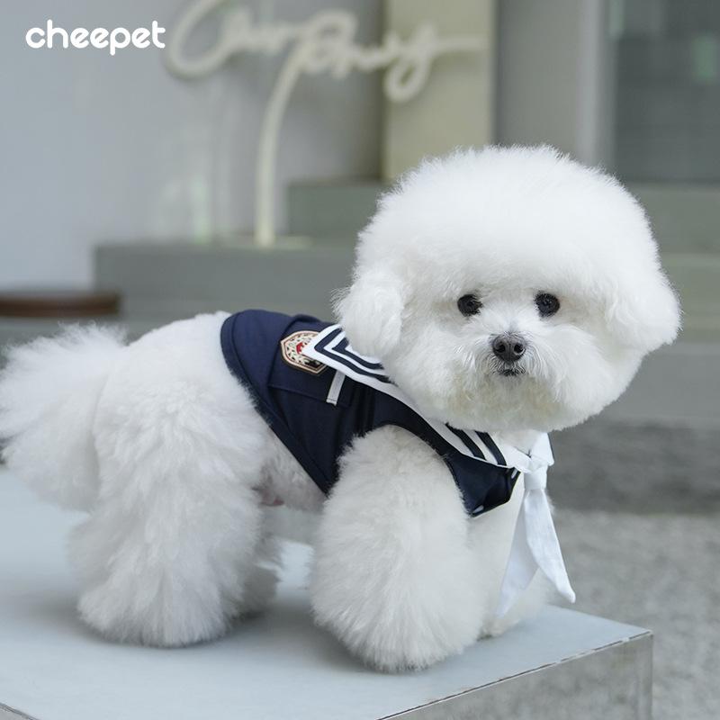 Dog sailor pet summer clothes summer navy suit vest dress breathable versatile than bear schnauzer solid color 2XL тёмно-синий
Dog sailor pet summer clothes summer navy suit vest dress breathable versatile than bear schnauzer solid color 2XL тёмно-синий