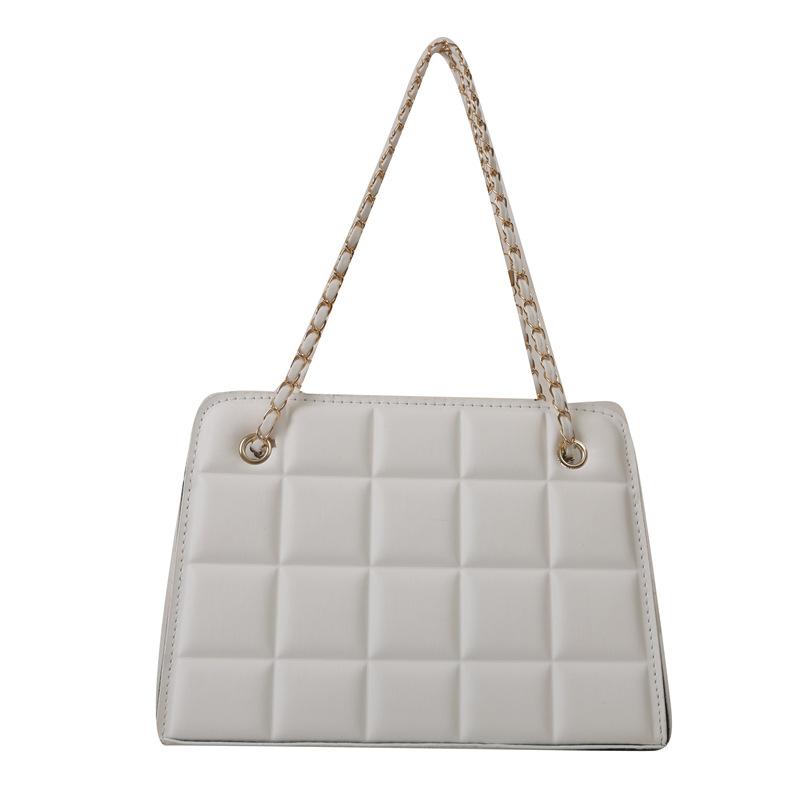 Сумка-цепочка с отступом в клетку, новая модная повседневная сумка через плечо, простая женская сумка в стиле ретро в иностранном стиле белый
Сумка-цепочка с отступом в клетку, новая модная повседневная сумка через плечо, простая женская сумка в стиле ретро в иностранном стиле белый