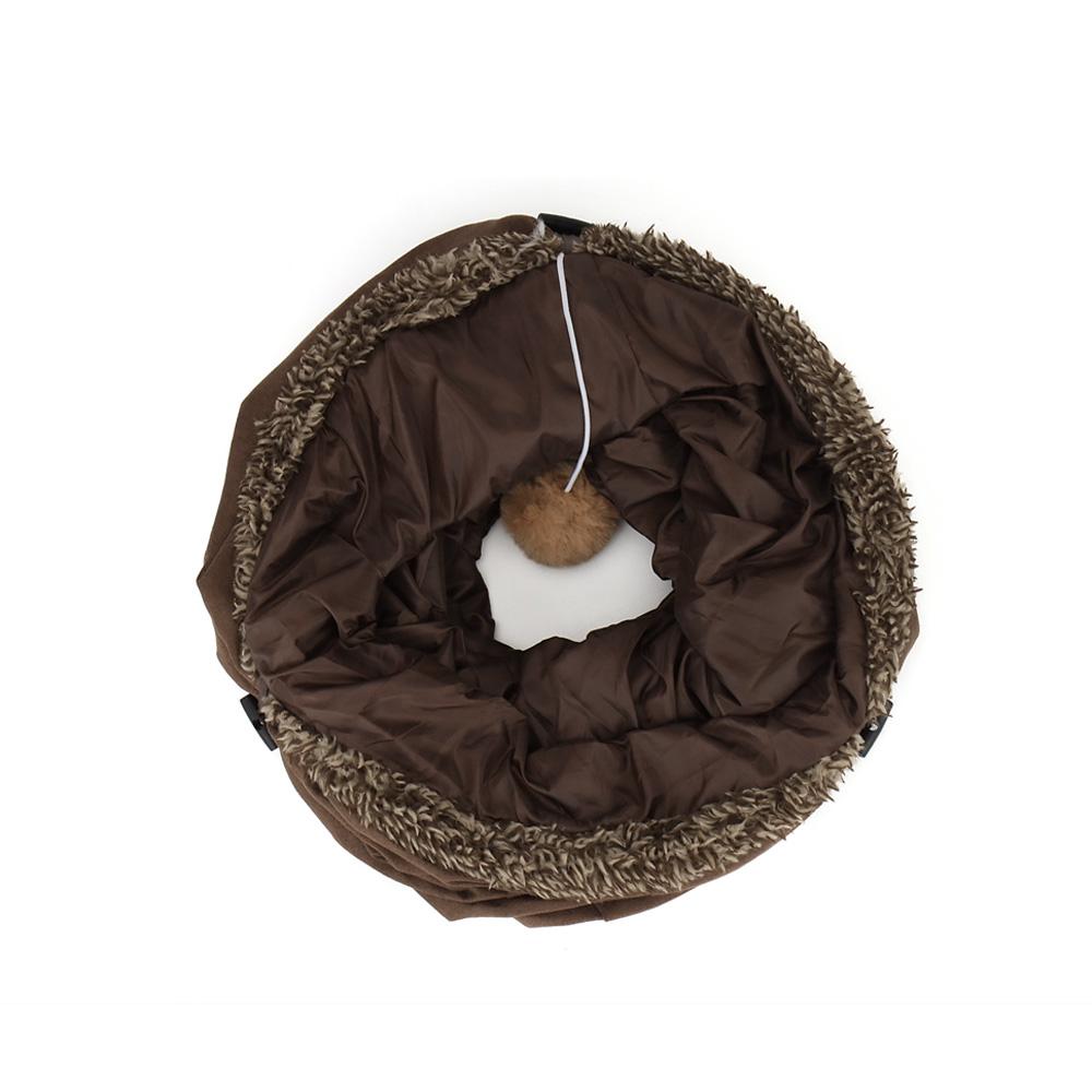 Warm Cat Tunnel Foldable Drill Barrel Cat Toy Tent Pet Toys Autumn Winter House S 30x67cm темно-коричневого
Warm Cat Tunnel Foldable Drill Barrel Cat Toy Tent Pet Toys Autumn Winter House S 30x67cm темно-коричневого